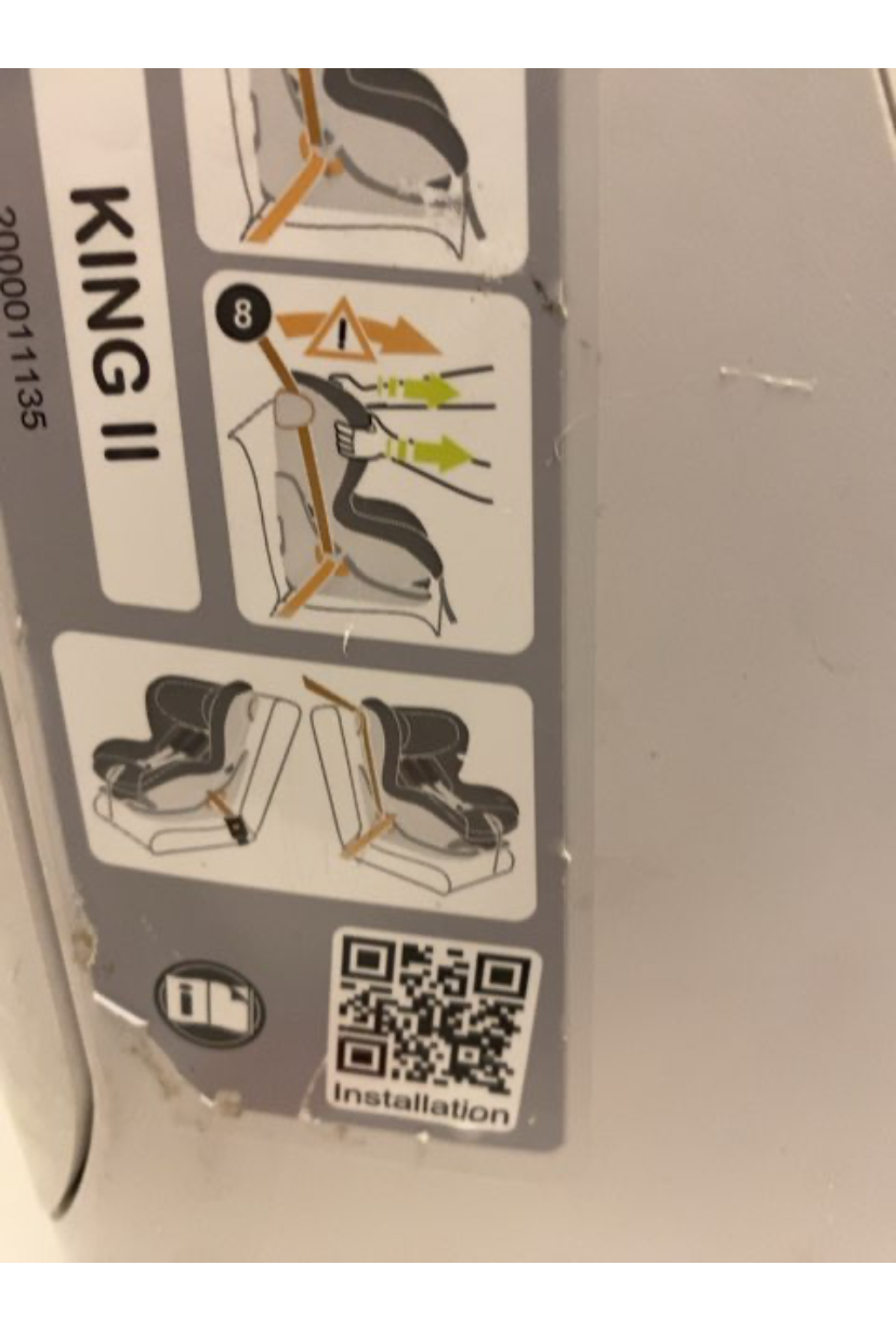 Rømer Britax King 2 ATS / LS barnestol